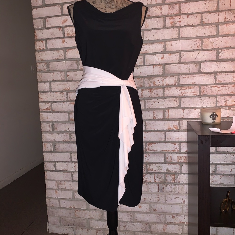 Black and white Ralph Lauren Dress